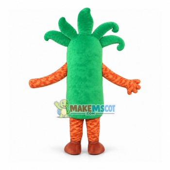 Beach Coconut Tree Mascot Costume Beach Coconut Tree Mascot Costume