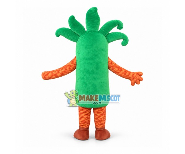 Beach Coconut Tree Mascot Costume Beach Coconut Tree Mascot Costume