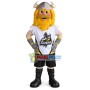 Golden-haired Warrior of The Thunder Mascot Costume