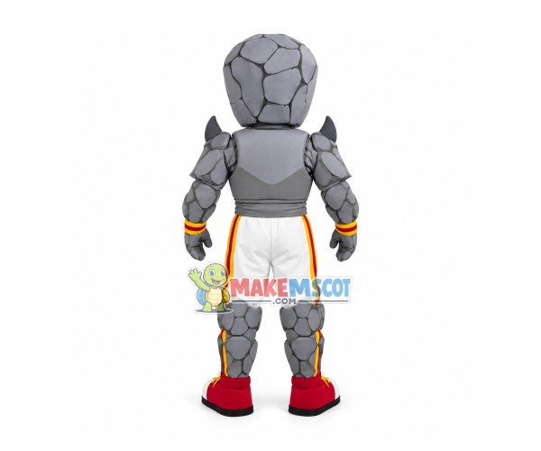 Unbreakable Hard Rock Man Mascot Costume Unbreakable Hard Rock Man Mascot Costume