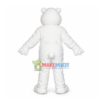 Positive Step Polar Bear Mascot Costume Positive Step Polar Bear Mascot Costume