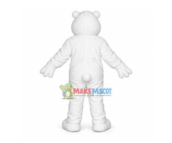 Positive Step Polar Bear Mascot Costume