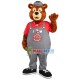 Plumber Bear Mascot Costume of The Repair Company Plumber Bear Mascot Costume of The Repair Company