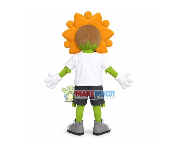 Splendid Sunflower of The Health Center Mascot Costume Splendid Sunflower of The Health Center Mascot Costume