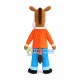 Serious Horse Man Mascot Cartoon Costume Serious Horse Man Mascot Cartoon Costume
