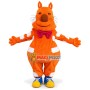 Pleased Orange Cat With Bow Tie Mascot Costume
