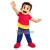 Active Curly Hair Boy Mascot Costume