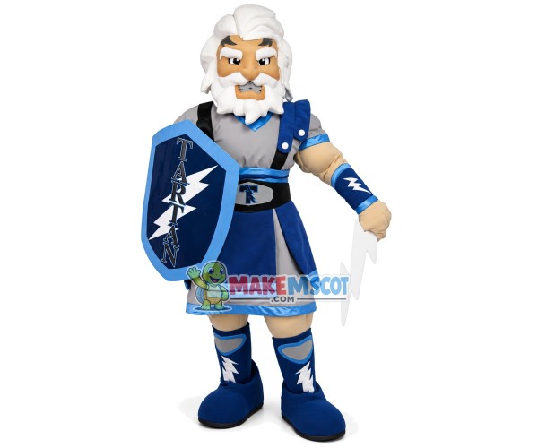 Elder Lightning Knight Mascot Costume Elder Lightning Knight Mascot Costume
