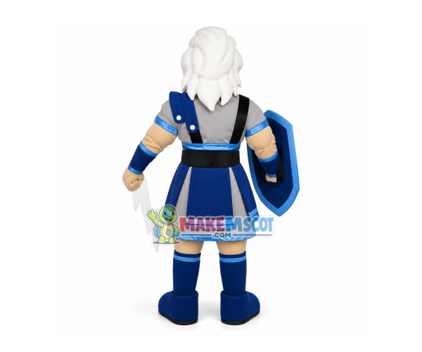 Elder Lightning Knight Mascot Costume Elder Lightning Knight Mascot Costume