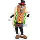 Cucumber Sausage Hot Dog Mascot Costume Cucumber Sausage Hot Dog Mascot Costume