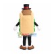 Cucumber Sausage Hot Dog Mascot Costume Cucumber Sausage Hot Dog Mascot Costume