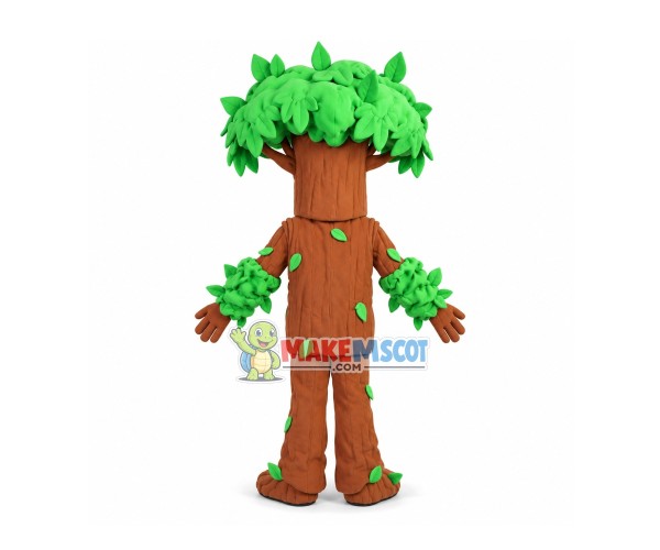 Lush Tree In Spring Mascot Costume Lush Tree In Spring Mascot Costume