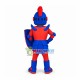 Bright Black Soldier of The Basketball Team Mascot Costume