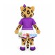Pretty Girl Cat In Purple Dress Mascot Costume Pretty Girl Cat In Purple Dress Mascot Costume
