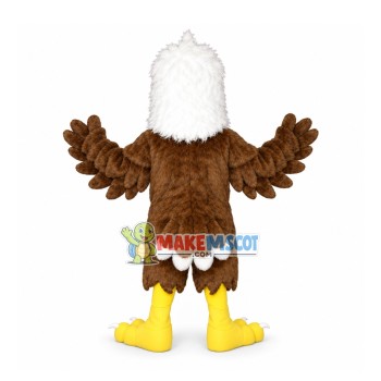 Tousled Little Eagle Mascot Adult Costume