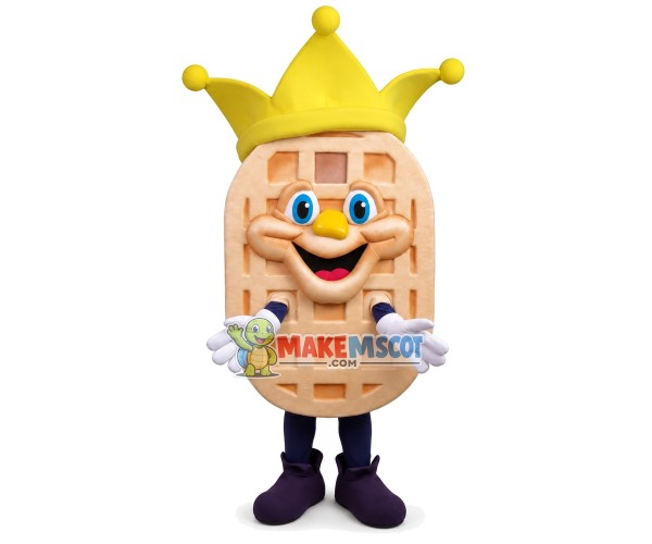 Healthy Oatmeal Cookie Mascot Costume Healthy Oatmeal Cookie Mascot Costume