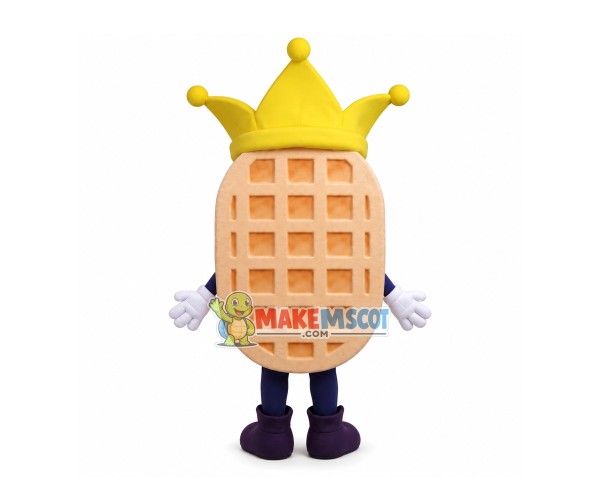 Healthy Oatmeal Cookie Mascot Costume Healthy Oatmeal Cookie Mascot Costume
