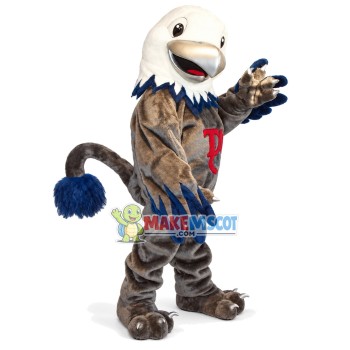 Special Silver-billed Eagle With Tail Mascot Costume