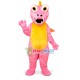Pink Flying Dragon Mascot Costume Pink Flying Dragon Mascot Costume