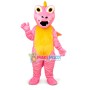 Pink Flying Dragon Mascot Costume