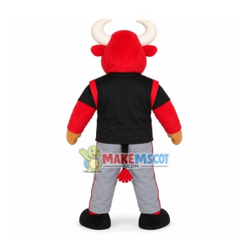 Attentive Team Red Bull Mascot Costume Attentive Team Red Bull Mascot Costume