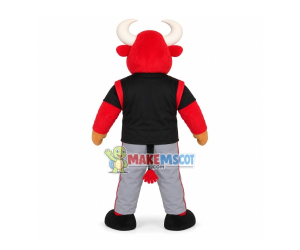 Attentive Team Red Bull Mascot Costume Attentive Team Red Bull Mascot Costume