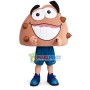 Exotic Cartoon Chocolate Pudding Mascot Costume