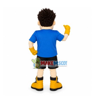Strong Gardener of Landscape Company Mascot Costume