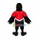 Strict Mayor of Crow Mascot Costume Strict Mayor of Crow Mascot Costume