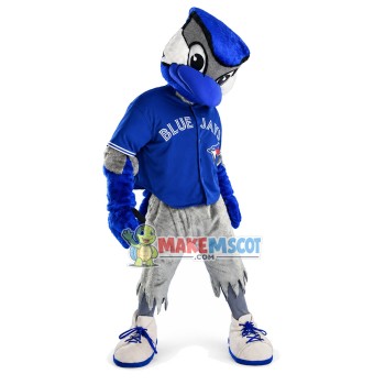 Baseball Player Bird Of The Blue Jays Mascot Costume Baseball Player Bird Of The Blue Jays Mascot Costume
