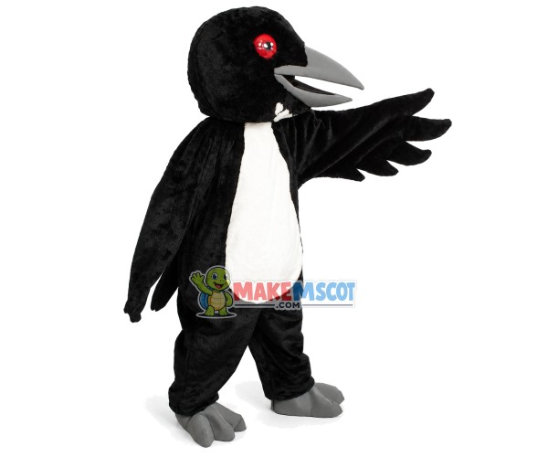 Nurturing Adult Size Crow Mascot Costume Nurturing Adult Size Crow Mascot Costume