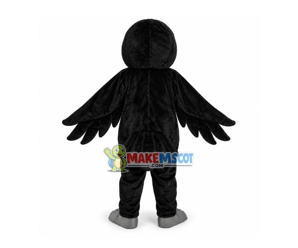 Nurturing Adult Size Crow Mascot Costume Nurturing Adult Size Crow Mascot Costume