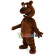 Cheerful Smiling Beaver Mascot Costume Cheerful Smiling Beaver Mascot Costume