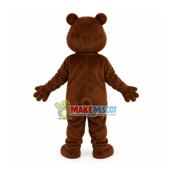 Cheerful Smiling Beaver Mascot Costume Cheerful Smiling Beaver Mascot Costume