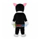 Black & White Dog Adult Mascot Costume Black & White Dog Adult Mascot Costume