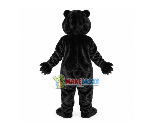 Forceful Wild Black Bear Mascot Costume Forceful Wild Black Bear Mascot Costume