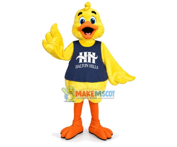 Adult Yellow Duck Mascot Customized Costume Adult Yellow Duck Mascot Customized Costume