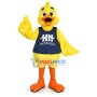 Adult Yellow Duck Mascot Customized Costume