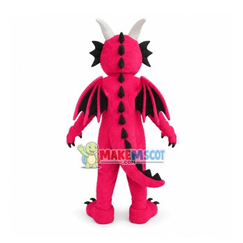 Powerful Muscular Flying Dragon Mascot Costume Powerful Muscular Flying Dragon Mascot Costume