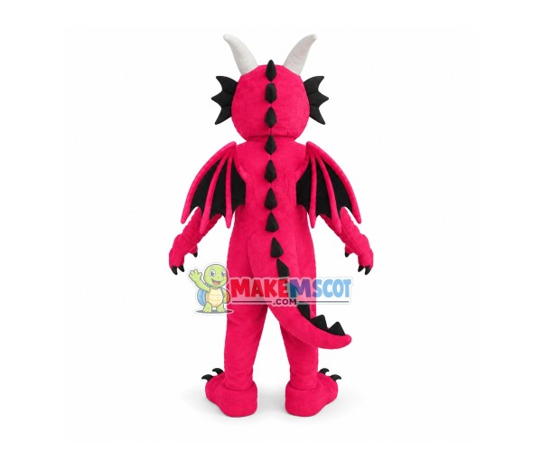 Powerful Muscular Flying Dragon Mascot Costume