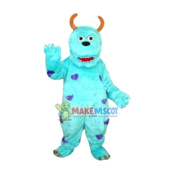 Blue Monster Sullivan Mascot Costume Blue Monster Sullivan Mascot Costume