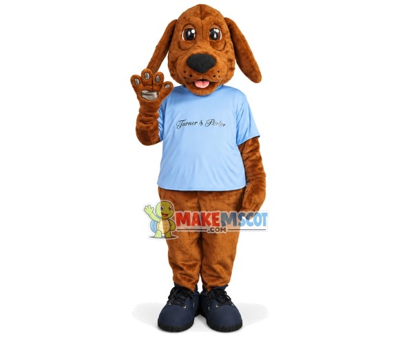 Porter Dog of Station Mascot Costume Porter Dog of Station Mascot Costume