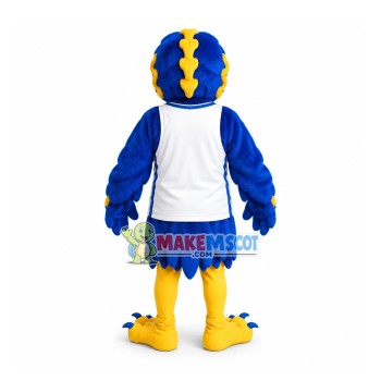 Majestic Blue Eagle Of The University Mascot Costume Majestic Blue Eagle Of The University Mascot Costume