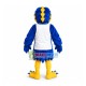 Majestic Blue Eagle Of The University Mascot Costume Majestic Blue Eagle Of The University Mascot Costume