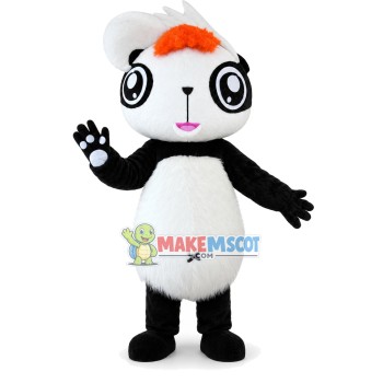 Cute Panda Sister Mascot Costume