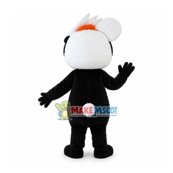 Cute Panda Sister Mascot Costume Cute Panda Sister Mascot Costume