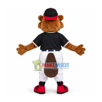 College Beaver In The Casual Outfit Mascot Costume College Beaver In The Casual Outfit Mascot Costume