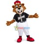 College Beaver In The Casual Outfit Mascot Costume