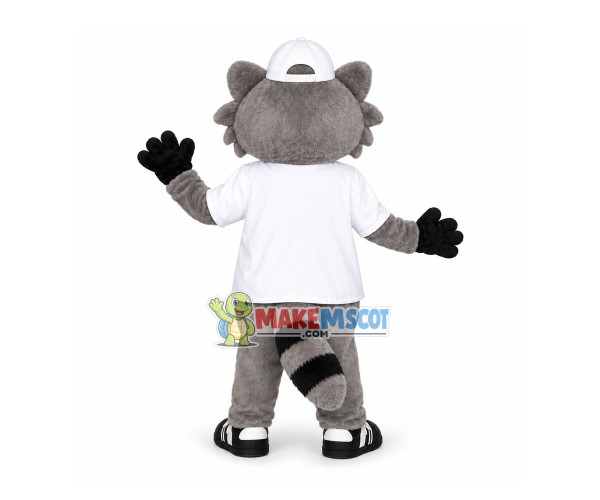 Academic Raccoon Mascot Costume For University