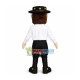 Spanish Bearded Man In Training School Mascot Costume Spanish Bearded Man In Training School Mascot Costume